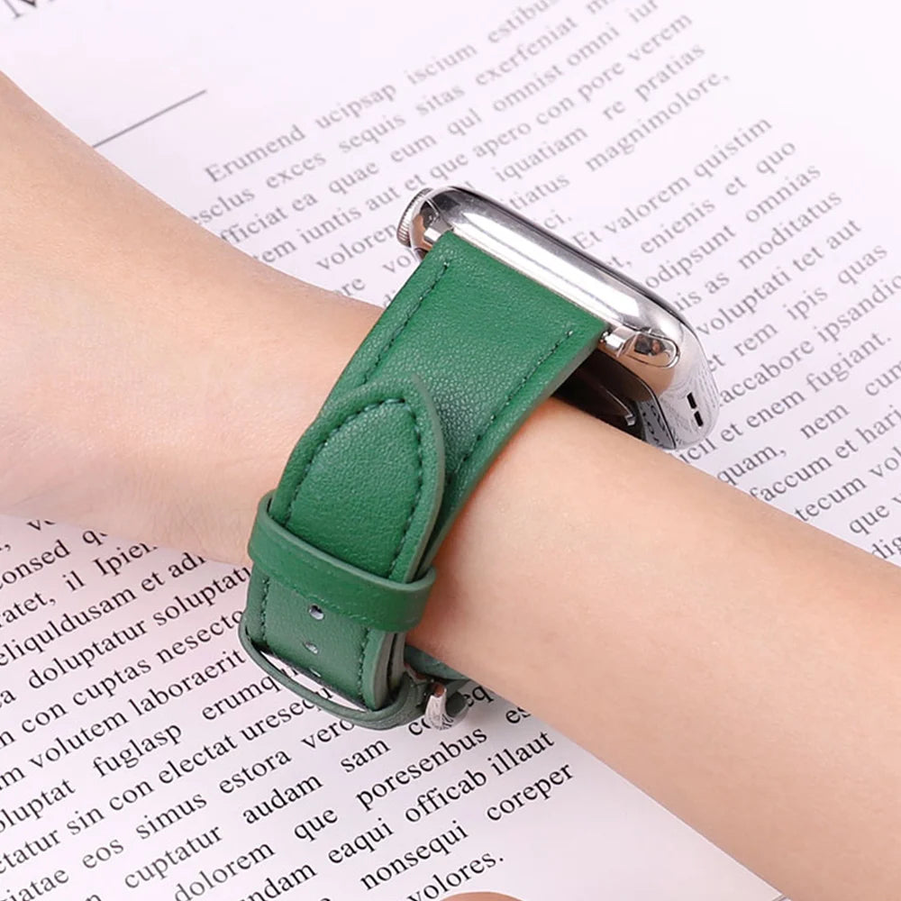 Leather Watch Straps for Apple Watch